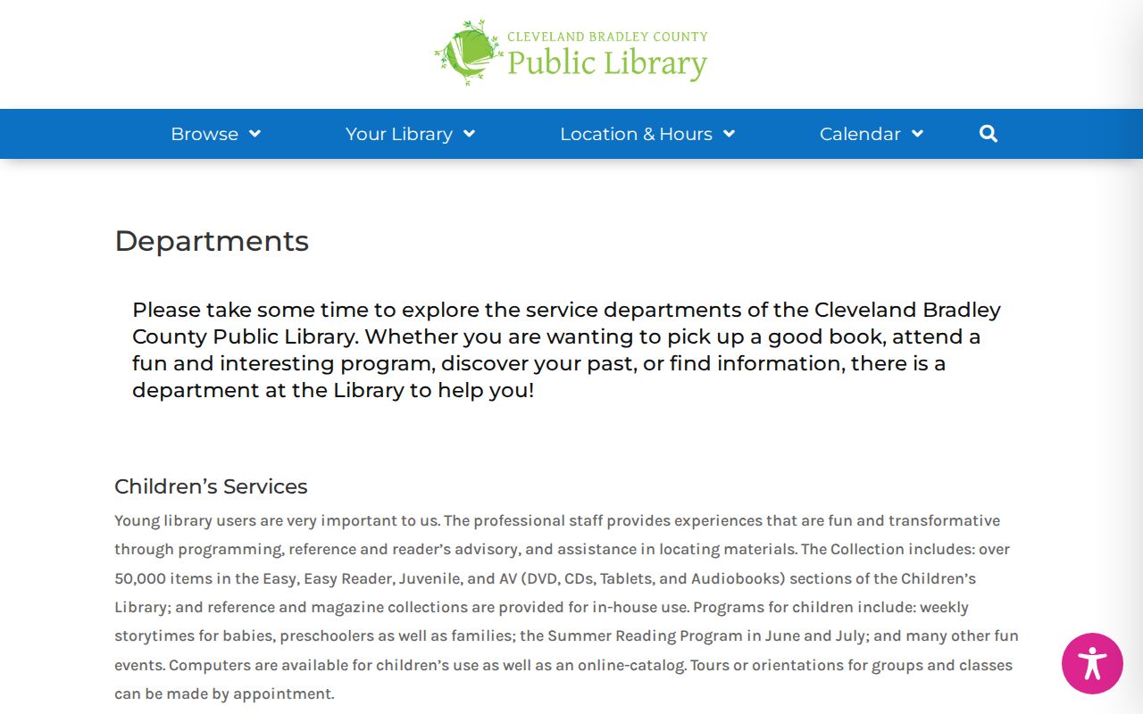 Cleveland city directory History Branch department information